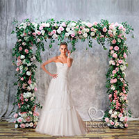 Купить декоративную арку для свадебной фотозоны с цветами, Херсон, Хмельницкий, Черкассы