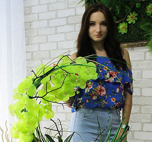 Купить композиции из цветов Орхидеи, Киев, Днепр, Винница