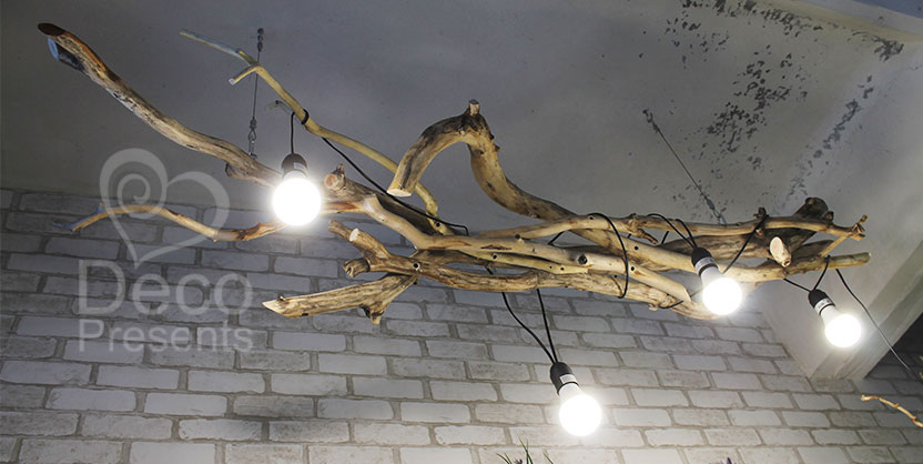 Купить светильник, люстру из деревянной коряги, Киев, Харьков,  Украина